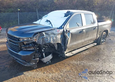 2022 Chevrolet Silverado 1500 Ltd 4Wd Short Bed Rst z USA, uszkodzony, nr VIN 1GCUYEED2NZ129590